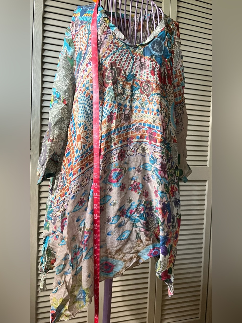 Johnny Was M tunic dress - Picture 6 of 7